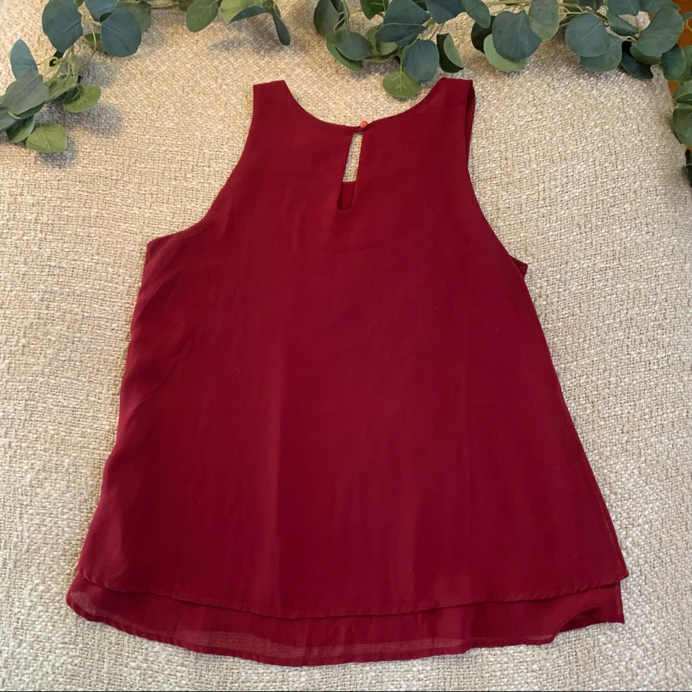 🌺Red Blouse - Picture 2 of 2